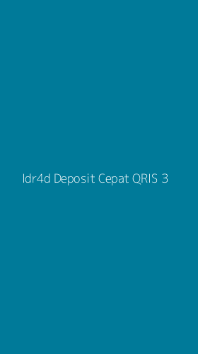 Tampilan Antarmuka Aplikasi Idr4d Deposit Cepat Qris - 3
