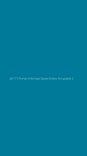 Tampilan Antarmuka Aplikasi Idr777 Portal Informasi Game Online Terupdate - 2