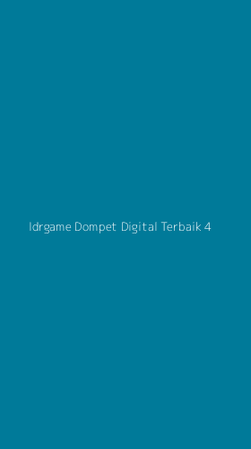 Tampilan Antarmuka Aplikasi Idrgame Dompet Digital Terbaik - 4