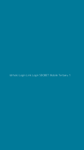 Tampilan Antarmuka Aplikasi Idrhoki Login Link Login Sbobet Mobile Terbaru - 1