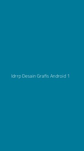 Tampilan Antarmuka Aplikasi Idrrp Desain Grafis Android - 1