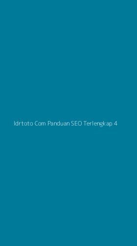 Tampilan Antarmuka Aplikasi Idrtoto Com Panduan Seo Terlengkap - 4