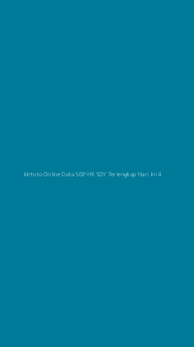 Tampilan Antarmuka Aplikasi Idrtoto Online Data Sgp Hk Sdy Terlengkap Hari Ini - 4