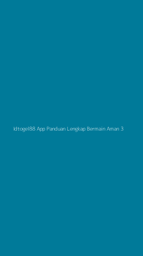 Tampilan Antarmuka Aplikasi Idtogel88 App Panduan Lengkap Bermain Aman - 3