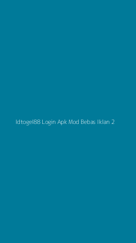 Tampilan Antarmuka Aplikasi Idtogel88 Login Apk Mod Bebas Iklan - 2