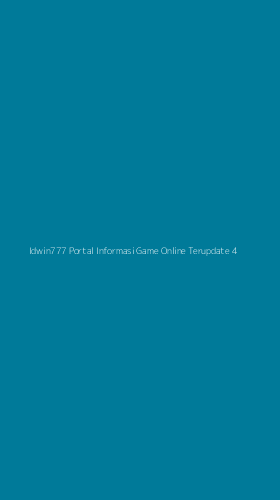 Tampilan Antarmuka Aplikasi Idwin777 Portal Informasi Game Online Terupdate - 4