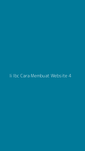 Tampilan Antarmuka Aplikasi Ii Ibc Cara Membuat Website - 4