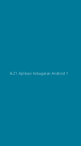Tampilan Antarmuka Aplikasi Ik21 Aplikasi Kebugaran Android - 1
