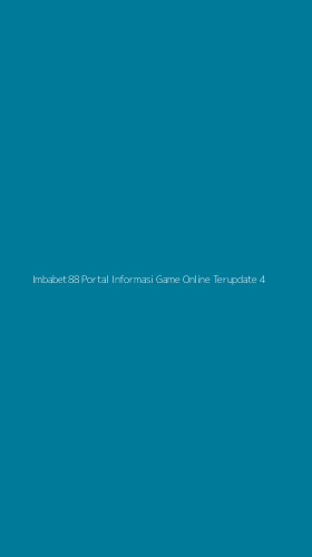 Tampilan Antarmuka Aplikasi Imbabet88 Portal Informasi Game Online Terupdate - 4