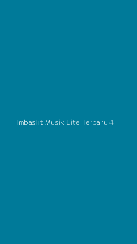 Tampilan Antarmuka Aplikasi Imbaslit Musik Lite Terbaru - 4