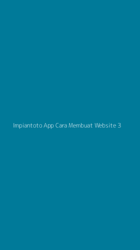 Tampilan Antarmuka Aplikasi Impiantoto App Cara Membuat Website - 3