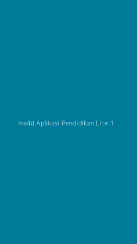 Tampilan Antarmuka Aplikasi Ina4d Aplikasi Pendidikan Lite - 1