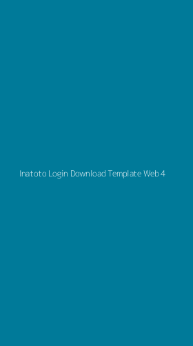 Tampilan Antarmuka Aplikasi Inatoto Login Download Template Web - 4