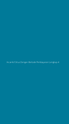 Tampilan Antarmuka Aplikasi Incar4d Situs Dengan Metode Pembayaran Lengkap - 4