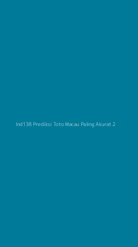 Tampilan Antarmuka Aplikasi Ind138 Prediksi Toto Macau Paling Akurat - 2