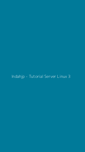 Tampilan Antarmuka Aplikasi Indahjp - Tutorial Server Linux - 3