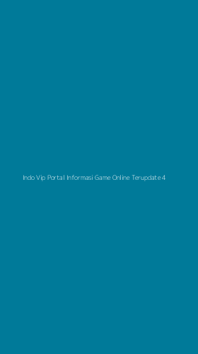 Tampilan Antarmuka Aplikasi Indo Vip Portal Informasi Game Online Terupdate - 4