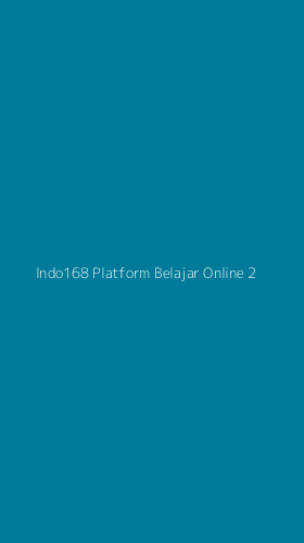 Tampilan Antarmuka Aplikasi Indo168 Platform Belajar Online - 2