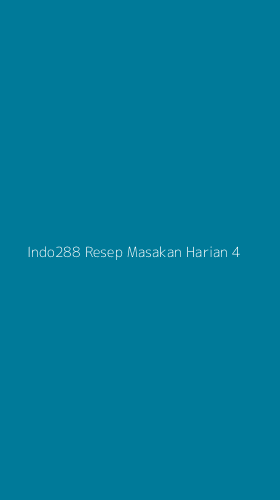 Tampilan Antarmuka Aplikasi Indo288 Resep Masakan Harian - 4