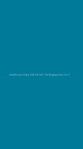 Tampilan Antarmuka Aplikasi Indoforwin Data Sgp Hk Sdy Terlengkap Hari Ini - 1
