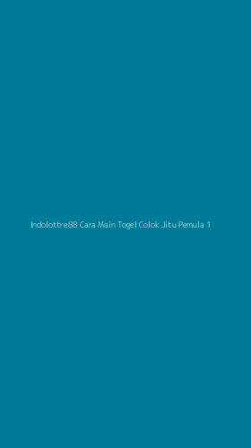 Tampilan Antarmuka Aplikasi Indolottre88 Cara Main Togel Colok Jitu Pemula - 1