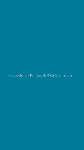 Tampilan Antarmuka Aplikasi Indopools4d - Pembersih RAM Otomatis - 2