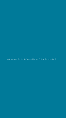 Tampilan Antarmuka Aplikasi Indopromax Portal Informasi Game Online Terupdate - 3