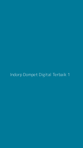 Tampilan Antarmuka Aplikasi Indorp Dompet Digital Terbaik - 1