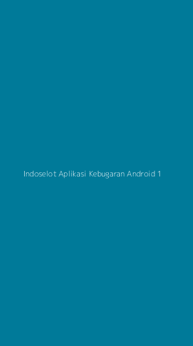 Tampilan Antarmuka Aplikasi Indoselot Aplikasi Kebugaran Android - 1