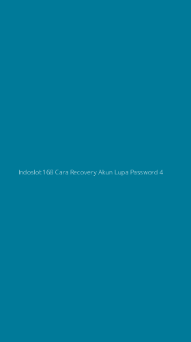 Tampilan Antarmuka Aplikasi Indoslot168 Cara Recovery Akun Lupa Password - 4