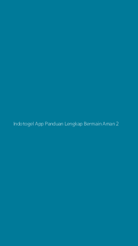 Tampilan Antarmuka Aplikasi Indotogel App Panduan Lengkap Bermain Aman - 2