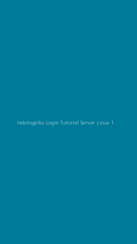 Tampilan Antarmuka Aplikasi Indotogelku Login Tutorial Server Linux - 1