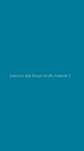 Tampilan Antarmuka Aplikasi Indototo App Desain Grafis Android - 3