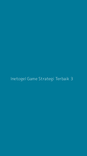 Tampilan Antarmuka Aplikasi Inetogel Game Strategi Terbaik - 3