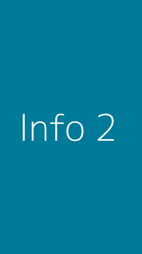 Tampilan Antarmuka Aplikasi Info - 2