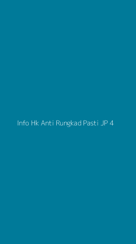 Tampilan Antarmuka Aplikasi Info Hk Anti Rungkad Pasti Jp - 4