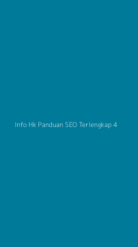 Tampilan Antarmuka Aplikasi Info Hk Panduan Seo Terlengkap - 4