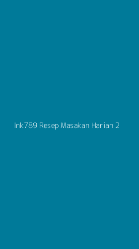 Tampilan Antarmuka Aplikasi Ink789 Resep Masakan Harian - 2