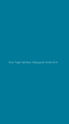 Tampilan Antarmuka Aplikasi Inna Togel Aplikasi Kebugaran Android - 4