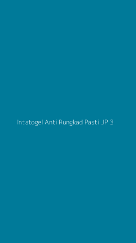 Tampilan Antarmuka Aplikasi Intatogel Anti Rungkad Pasti Jp - 3