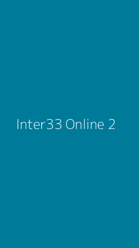 Tampilan Antarmuka Aplikasi Inter33 Online - 2