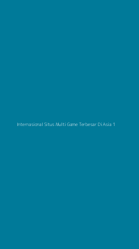 Tampilan Antarmuka Aplikasi Internasional Situs Multi Game Terbesar Di Asia - 1