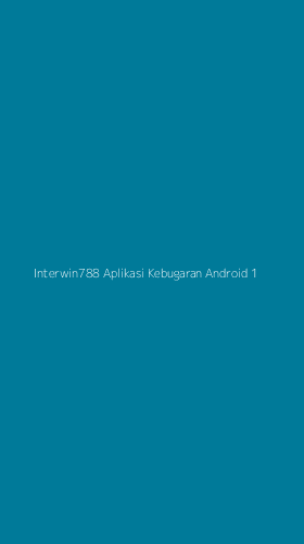 Tampilan Antarmuka Aplikasi Interwin788 Aplikasi Kebugaran Android - 1