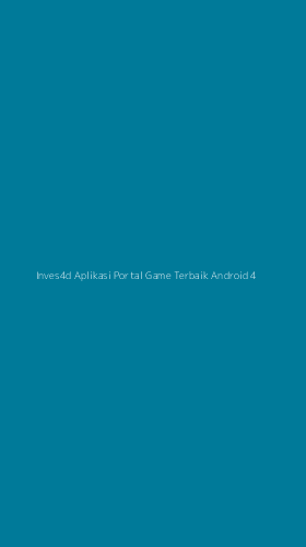 Tampilan Antarmuka Aplikasi Inves4d Aplikasi Portal Game Terbaik Android - 4