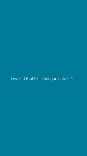 Tampilan Antarmuka Aplikasi Inves4d Platform Belajar Online - 4