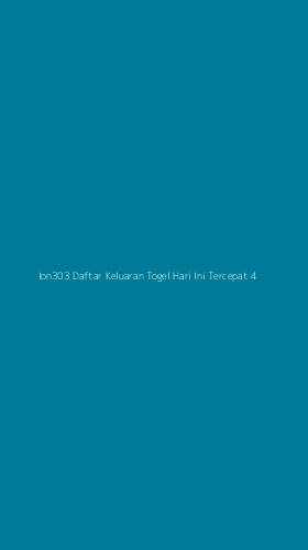 Tampilan Antarmuka Aplikasi Ion303 Daftar Keluaran Togel Hari Ini Tercepat - 4