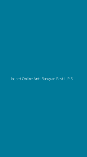 Tampilan Antarmuka Aplikasi Iosbet Online Anti Rungkad Pasti Jp - 3