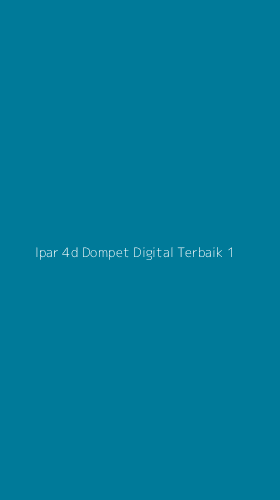 Tampilan Antarmuka Aplikasi Ipar 4d Dompet Digital Terbaik - 1