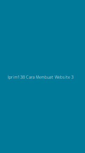 Tampilan Antarmuka Aplikasi Iprim138 Cara Membuat Website - 3