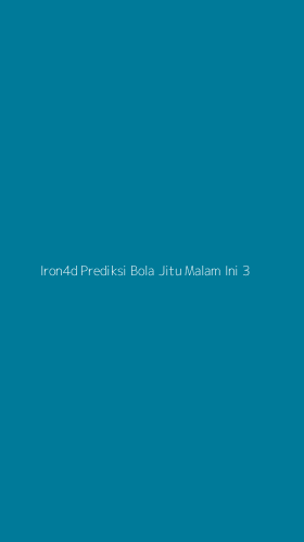 Tampilan Antarmuka Aplikasi Iron4d Prediksi Bola Jitu Malam Ini - 3